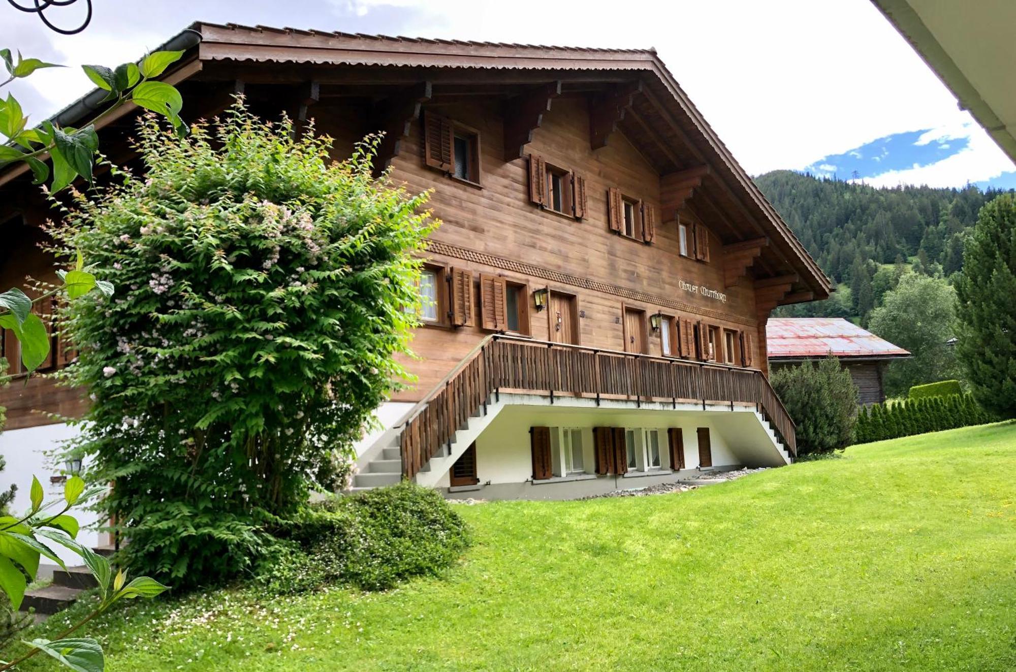 Beautiful Apartment With Stunning View Gsteig Екстериор снимка